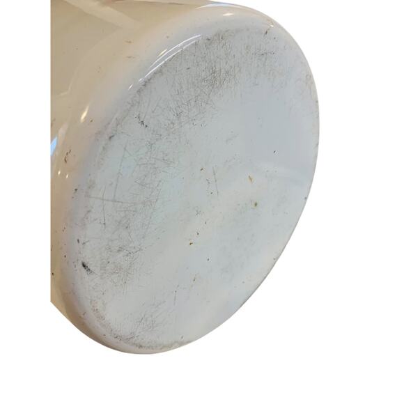 Porcelain Enameled Ware List Buffalo NY Flintstone Pail 9" Bucket - Picture 6 of 7